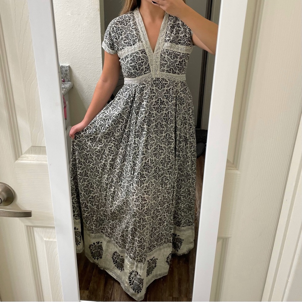 Matta Matta Floral Boho Kheera Tindora Maxi Dress